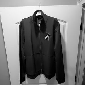 Mens zip up track jacket